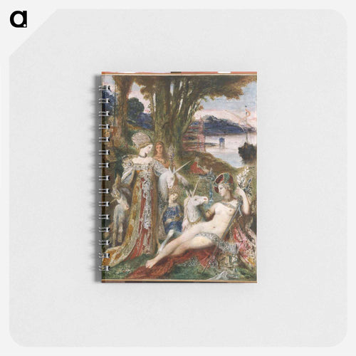 『一角獣たち』(1885 - 1888頃) - ギュスターヴ モロー Memo.