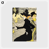 アートポストカード-Divan Japonais - アンリ ド トゥールーズ ロートレック Postcard.