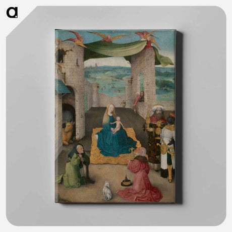 アートパネル-The Adoration of the Magi
 - ヒエロニムス ボス Canvas.