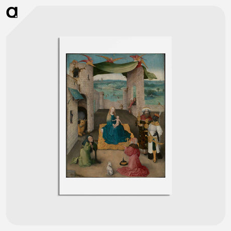 アートポストカード-The Adoration of the Magi
 - ヒエロニムス ボス Postcard.