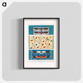 アートポスター-Ceiling Ornamentation (Memphis & Thebes)
 - エジプト美術史 Poster.