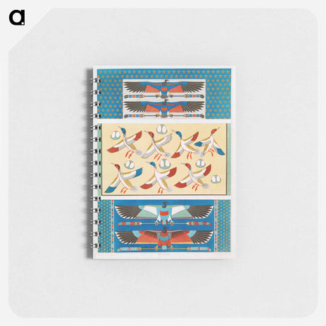 アートメモ帳-Ceiling Ornamentation (Memphis & Thebes)
 - エジプト美術史 Memo.