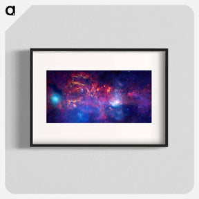 アートポスター-Milky Way's Core: A Multiwavelength View
 - ハッブル画像 Poster.