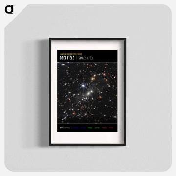 Webb's First Deep Field
 - ジェームズ ウェッブ宇宙望遠鏡 Poster.