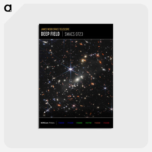 Webb's First Deep Field
 - ジェームズ ウェッブ宇宙望遠鏡 Postcard.