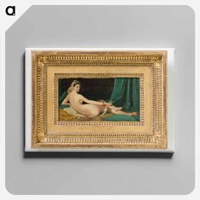 アートパネル-Odalisque
 - ジャン オーギュスト ドミニク アングル Canvas.