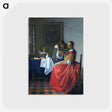 1-14_Johannes-Vermeer_postcard