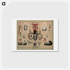 アートポストカード-Victorian Blood Book
 - ジョン ビングリー ガーランド Postcard.