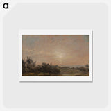 アートポストカード-Hampstead Heath Towards Harrow
 - ジョン コンスタブル Postcard.