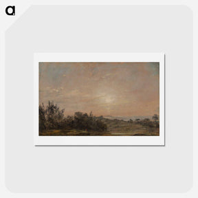 アートポストカード-Hampstead Heath Towards Harrow
 - ジョン コンスタブル Postcard.
