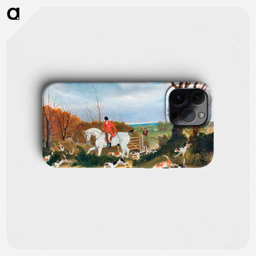 The Suffolk Hunt. Going to Cover near Herringswell
 - ジョン フレデリック ヘリング Phone Case.