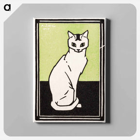 アートパネル-Sitting cat - ユリー デ フラーハ Canvas.
