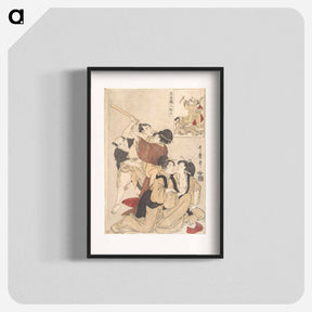 アートポスター-Chushingura Act III - 喜多川 歌麿 Poster.