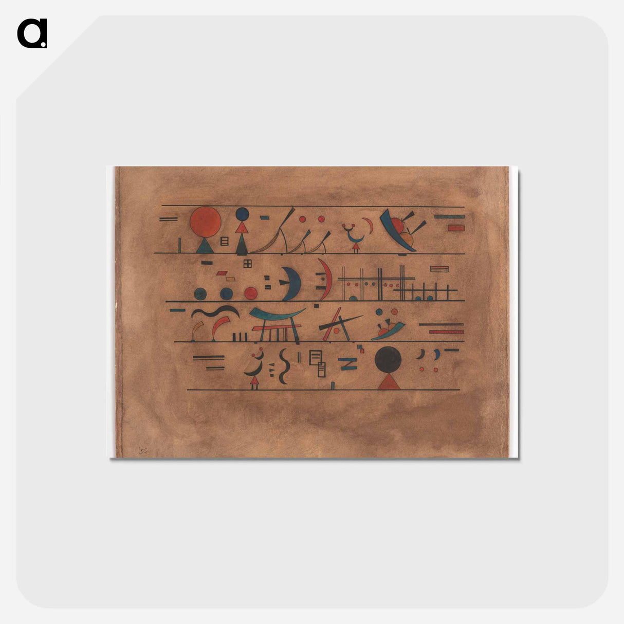アートポストカード-Strings of Characters
 - バーゼル美術館 Postcard.