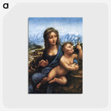 1-14_Leonardo-Da-Vinci_postcard