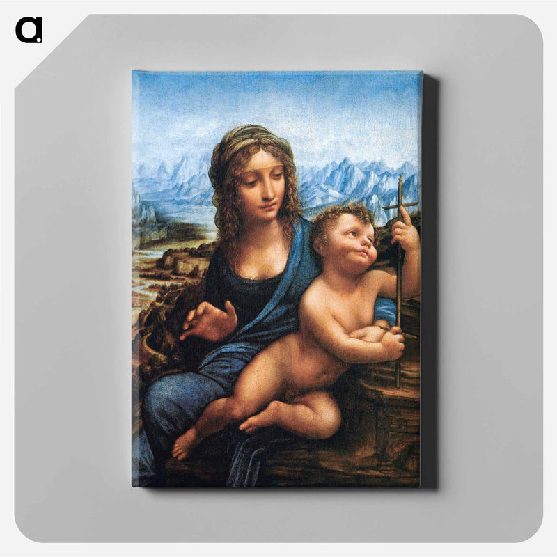 Madonna of the Yarnwinder - レオナルド ダ ヴィンチ Canvas.