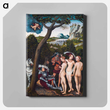アートパネル-The Judgment of Paris
 - ルーカス クラナッハ Canvas.
