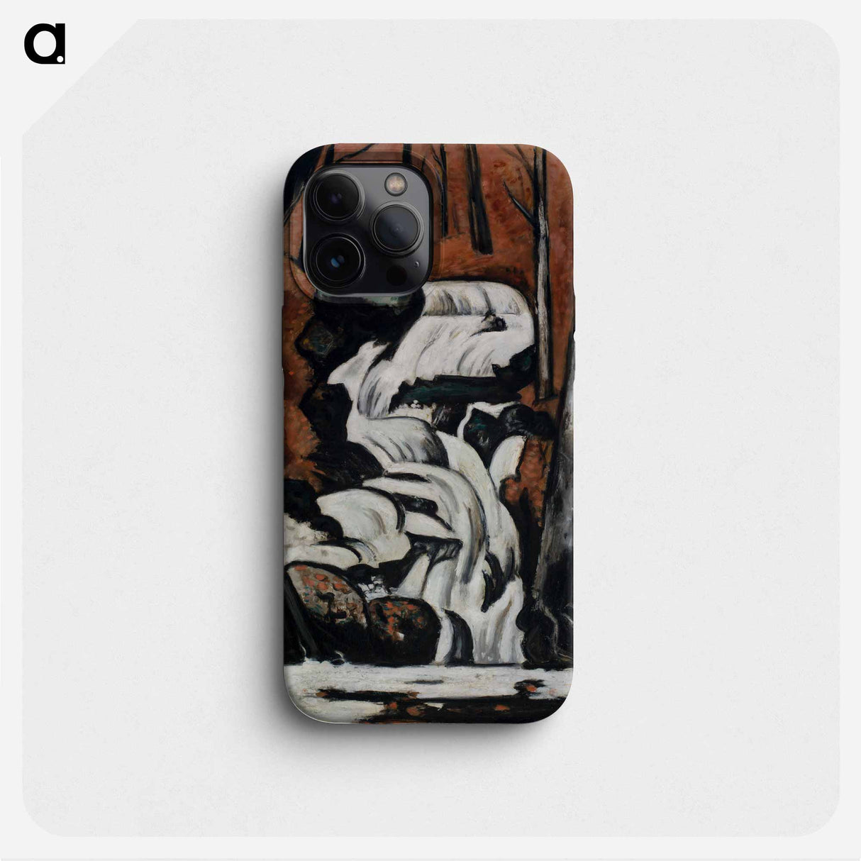 Smelt Brook Falls - Marsden Hartley Phone Case.