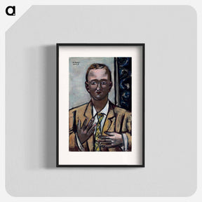 アートポスター-Portrait of Morton D. May
 - マックス ベックマン Poster.