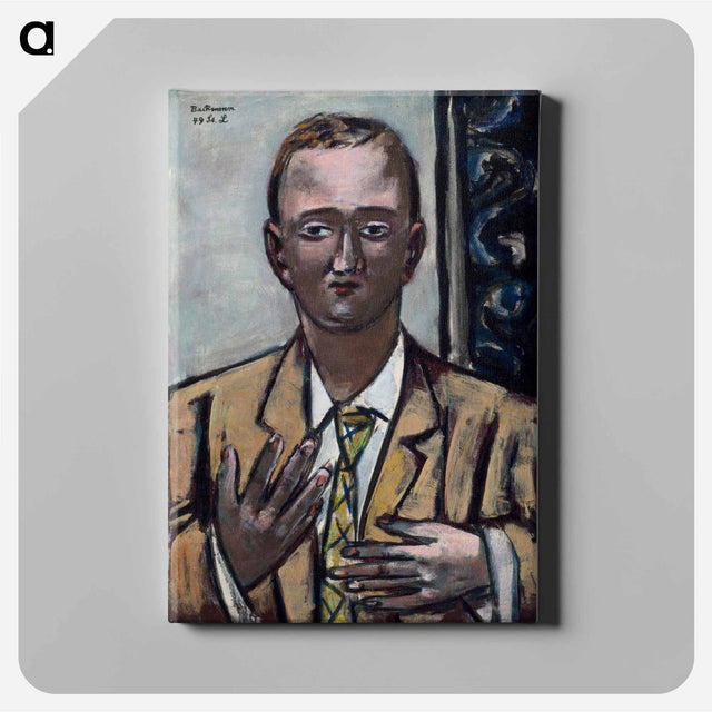 アートパネル-Portrait of Morton D. May
 - マックス ベックマン Canvas.