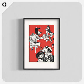 アートポスター-Dancers - モリツ ユング Poster.