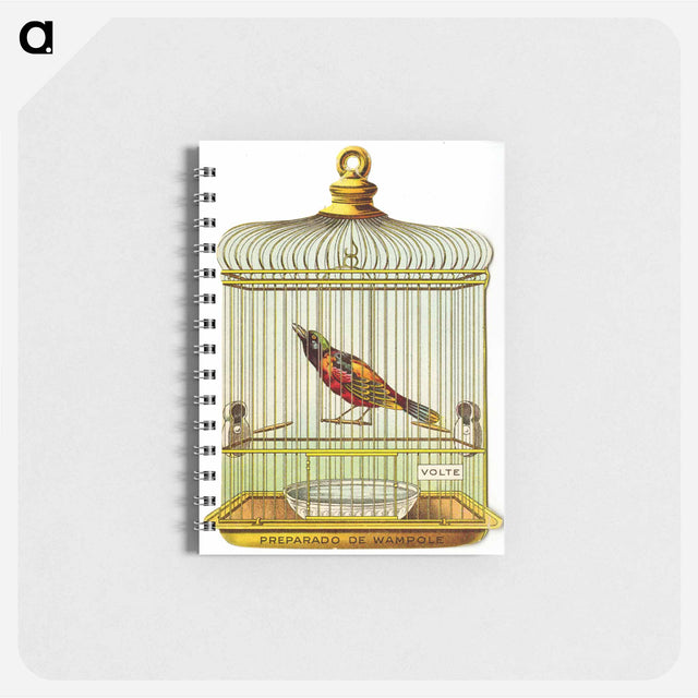アートメモ帳-Wampole's Preparation Advertisement: Bird in a Cage
 - 国立医学図書館 Memo.
