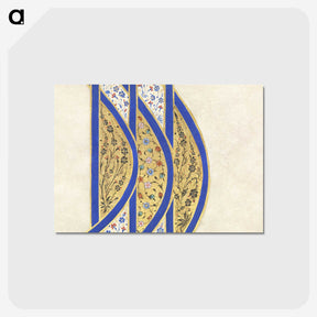 1-14_Ottoman-Tughra-of-Sultan-Suleiman_postcard