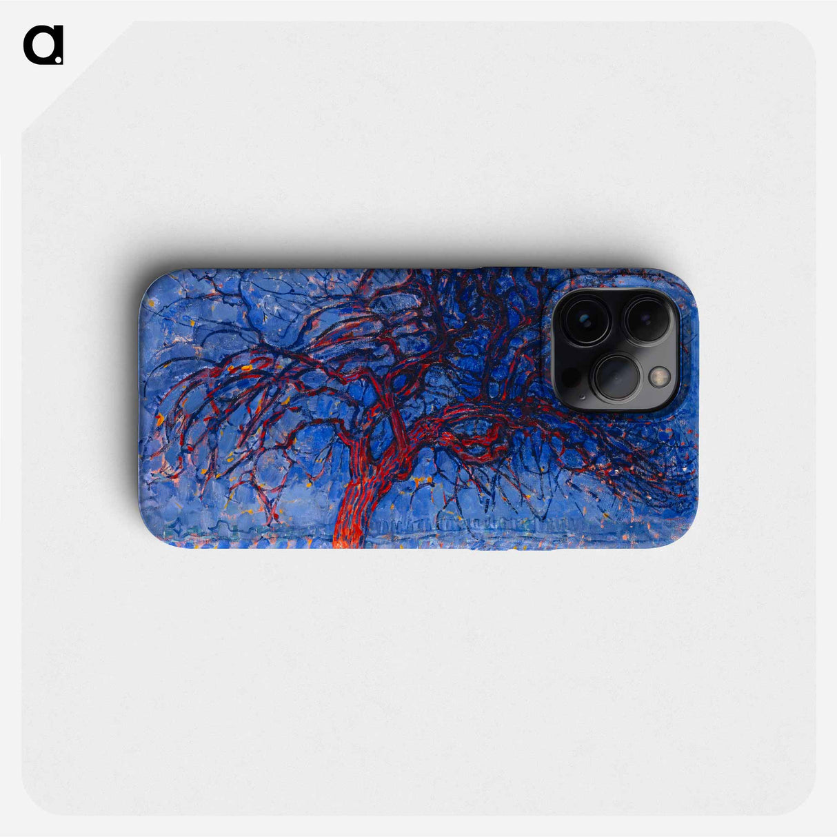 Avond: The Red Tree - Piet Mondrian Phone Case.