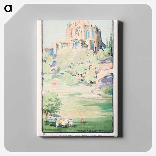 The Cathedral of St. John the Divine from Morningside Park
 - レイチェル ロビンソン エルマー Canvas.