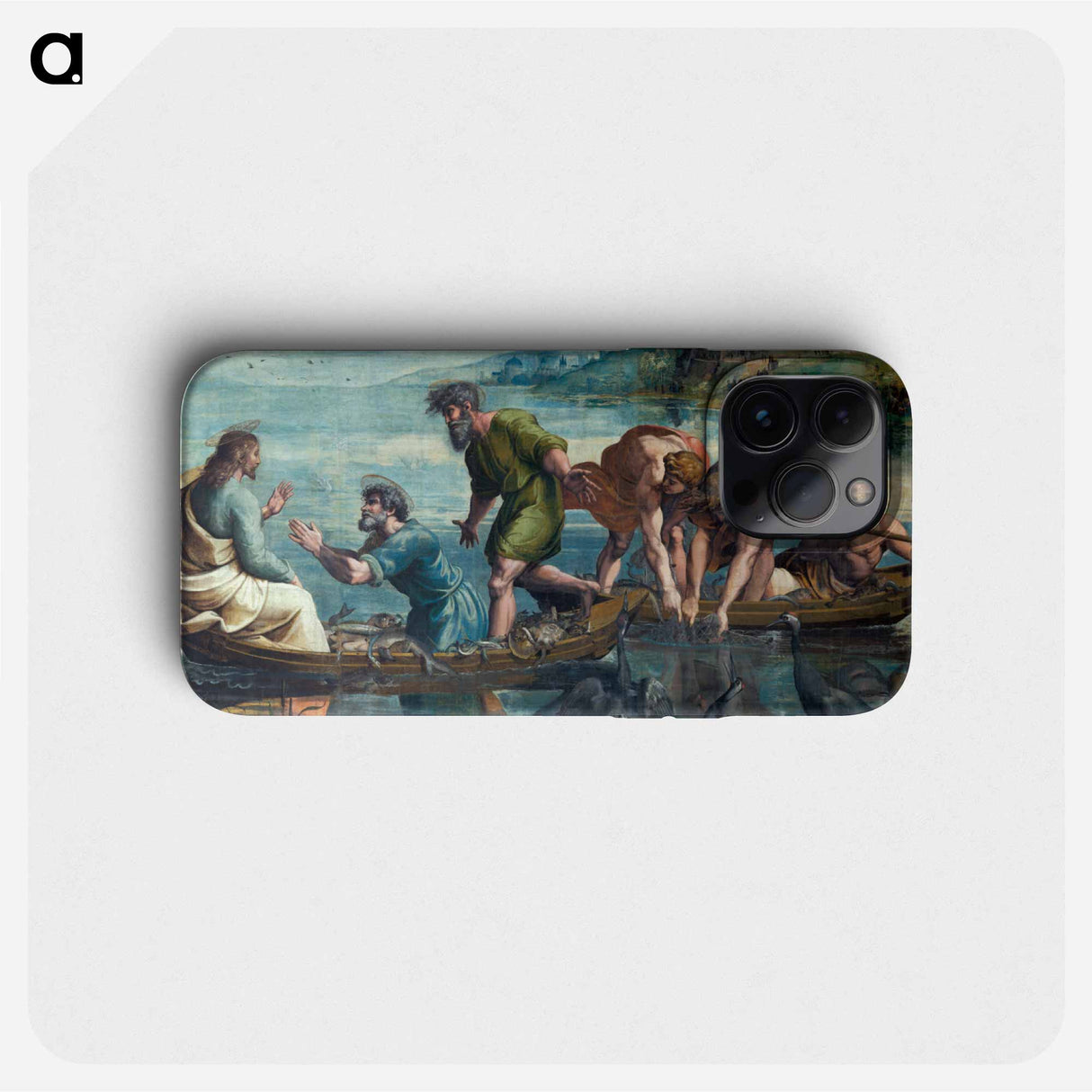 The Miraculous Draft of Fishes - ラファエロ サンティ Phone Case.