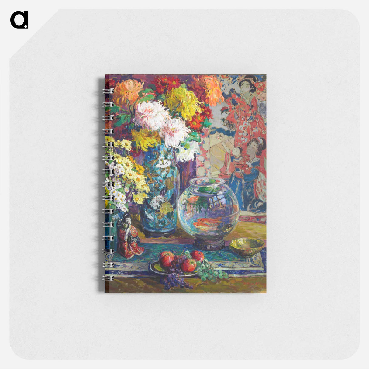 アートメモ帳-Fish, Fruits, and Flowers
 - セントルイス美術館 Memo.