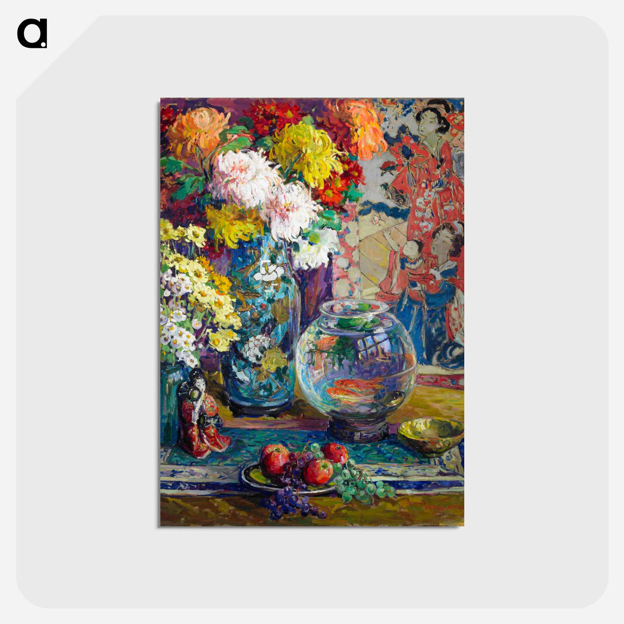 アートポストカード-Fish, Fruits, and Flowers
 - セントルイス美術館 Postcard.