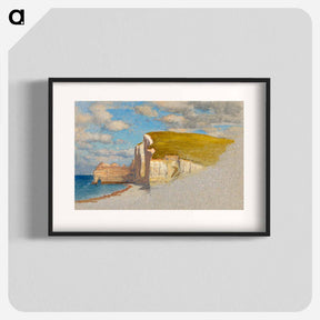 アートポスター-Cliffs at Étretat - サミュエル コールマン Poster.