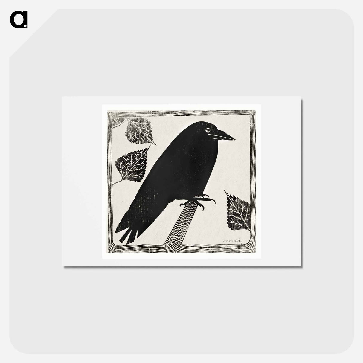 Crow
 - サミュエル ジェスルン Postcard.