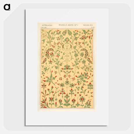 アートポスター-Nineteenth-Century Ornament
 - 装飾の文法 Poster.