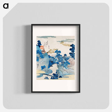 Fuji no Yukei - 歌川 国芳 Poster.