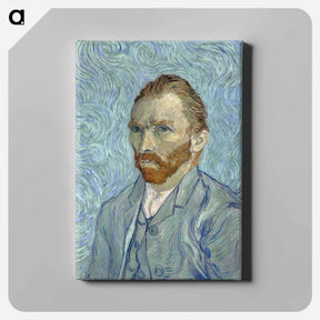 アートパネル-Self-portrait - フィンセント ファン ゴッホ Canvas.