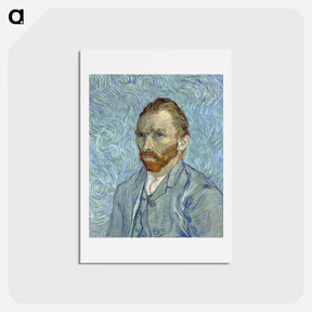 アートポストカード-Self-portrait - フィンセント ファン ゴッホ Postcard.