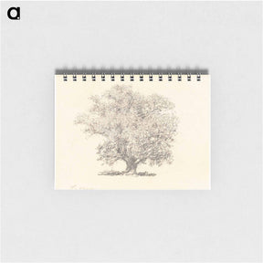 アートメモ帳-A Tree in Full-Leaf - ウィリアム ヘンリー ハント Memo.