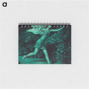アートメモ帳-She flung the furlongs behind her at a rate that none of the men could equal - ウワディスワフ テオドール ベンダ Memo.