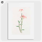 Sakoku - 19世紀の日本の花 Poster.