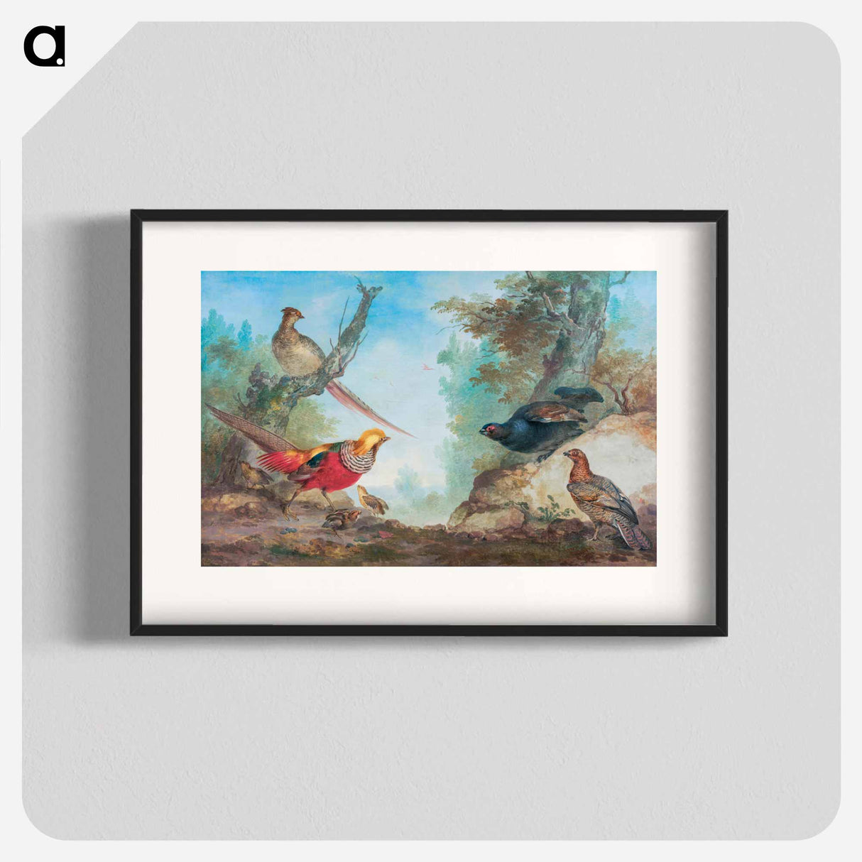 Pheasants - アールト シューマン Poster.