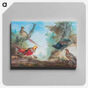 アートパネル-Pheasants - アールト シューマン Canvas.