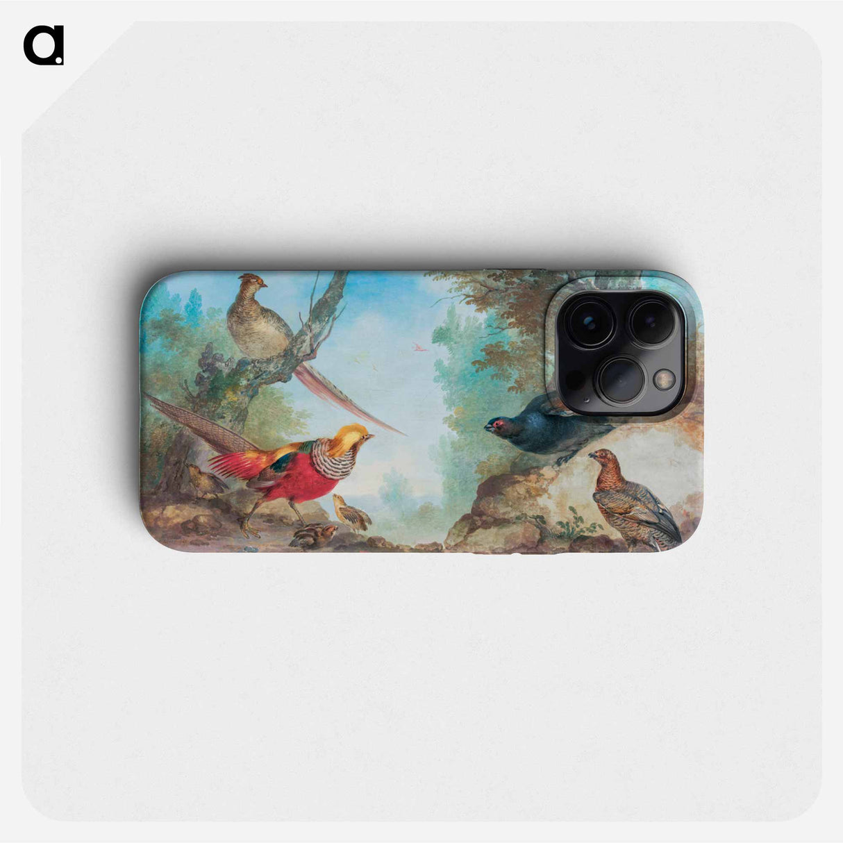 Pheasants - アールト シューマン Phone Case.