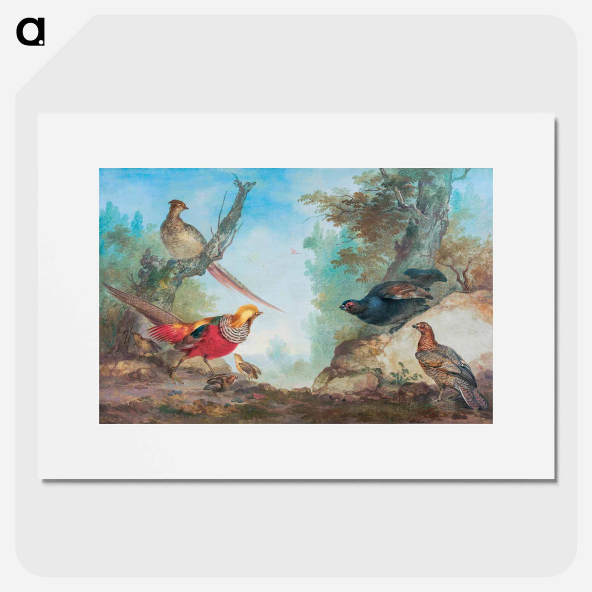 Pheasants - アールト シューマン Poster.