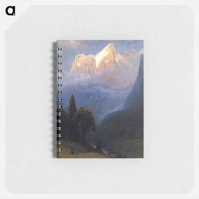 アートメモ帳-Storm Among the Alps - アルバート ビアスタット Memo.