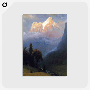 1-15_Albert-Bierstadt_postcard