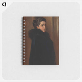 アートメモ帳-Portrait of the artist's wife ellan edelfelt - アルバート エーデルフェルト Memo.