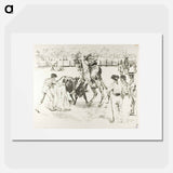 Bull-Fight - アレクサンドル ルノア Poster.