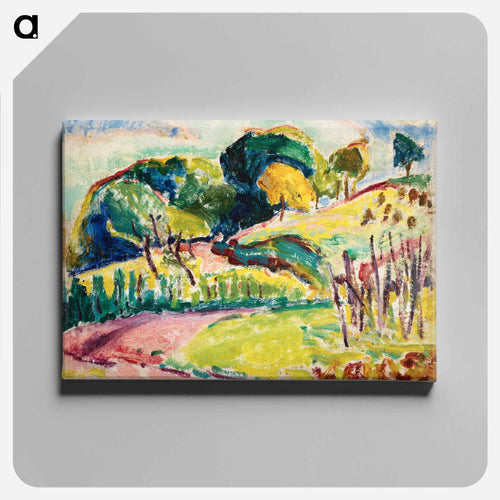 Hills - アルフレッド ヘンリー マウラー Canvas.